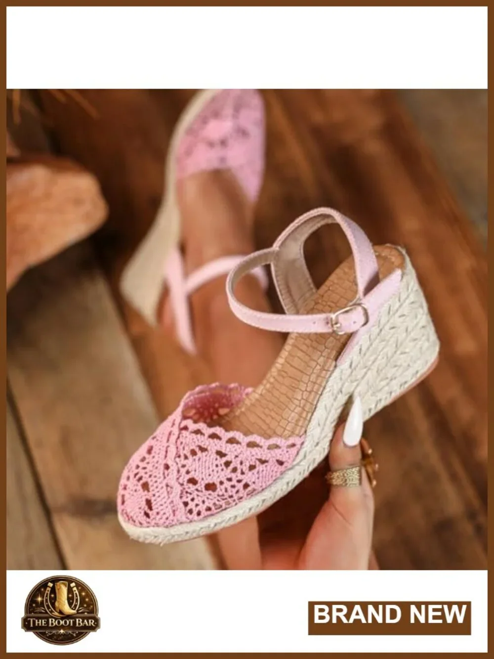 Closed Toe Wedge Sandals Woven Espadrille Ankle Strap Buckle Summer Beach Boho